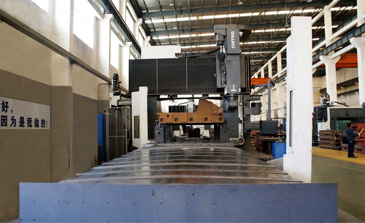 基地設備：尼古拉斯FP50/80數(shù)控龍門加工中心